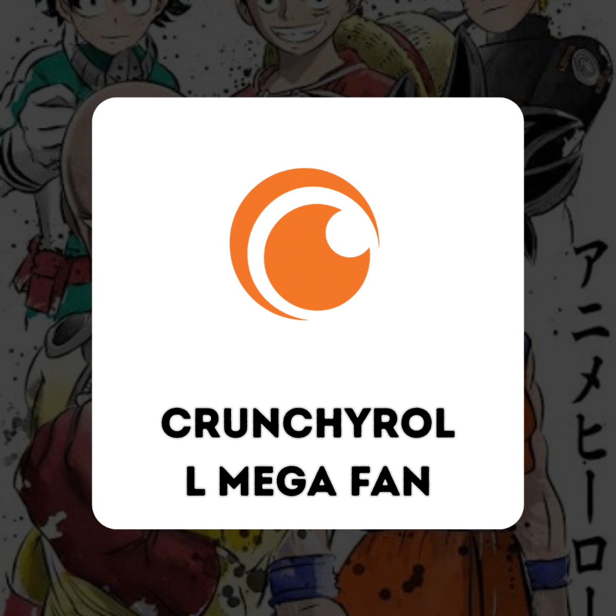 Crunchyroll Mega Fan — جميع المنتجات